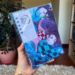Libreta A5 Demon Slayer 2