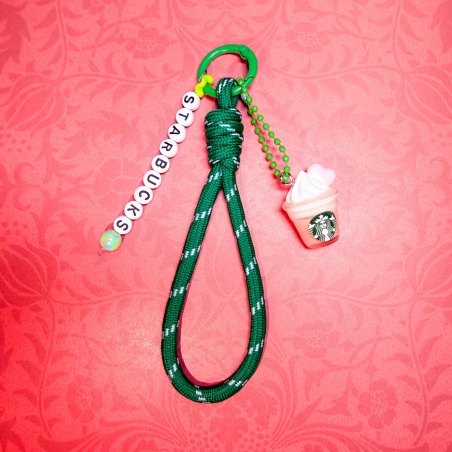 Colgante “Starbucks” verde