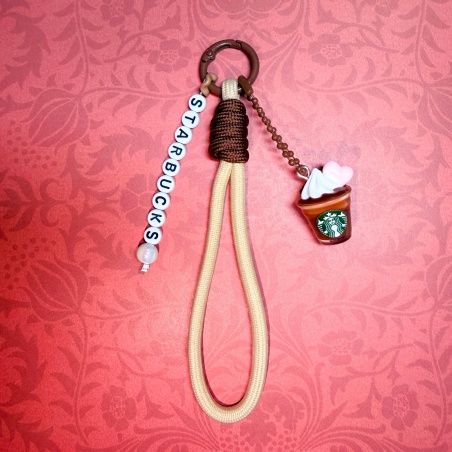 Colgante “Starbucks” crema café