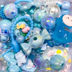 Bisutería Mix Azul