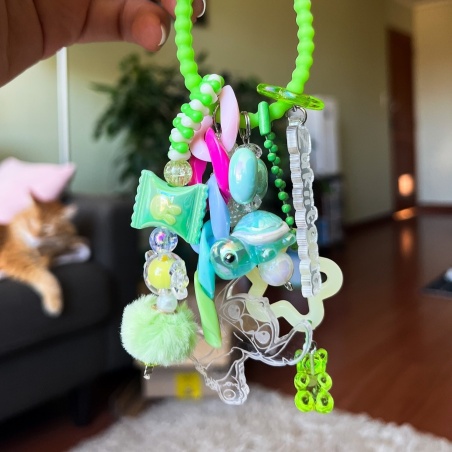 Bag charm Verde